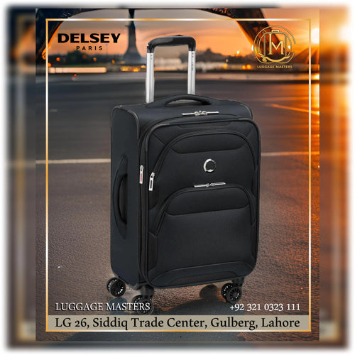 Delsey Skymax 2.0 Soft Luggage Set – Premium Lightweight Travel Suitcase