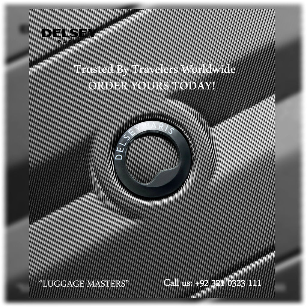 Premium DELSEY Comete Plus Greyish Black Hard Shell Luggage – 20″/24″/28″ Suitcase