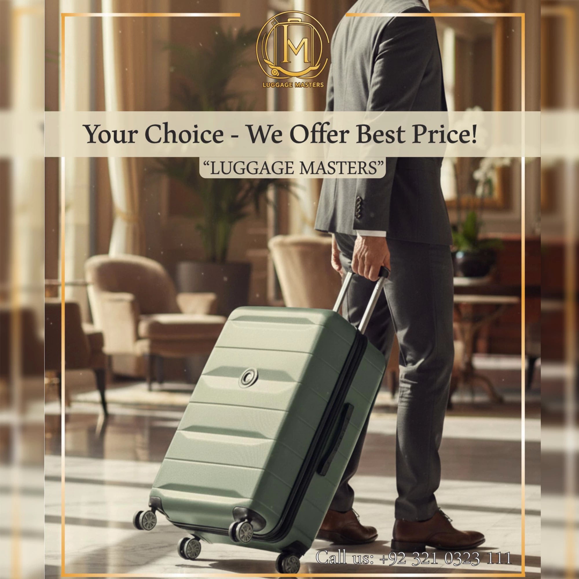 Premium DELSEY Comete Plus Iguana Green Hard Shell Luggage – 20″/24″/28″ Suitcase