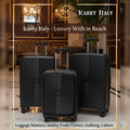 ICarry Italy 4-Wheel Hard-shell Luggage with Front Laptop Compartment