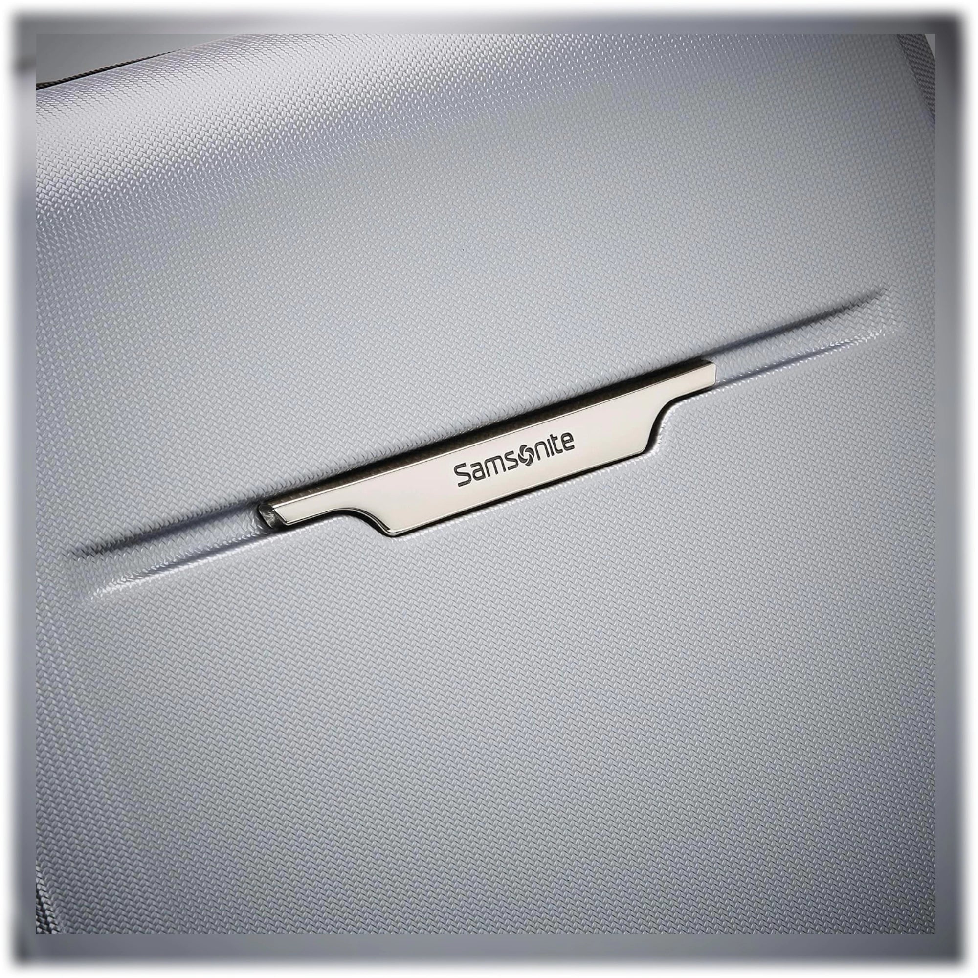 Samsonite Winfield 3 DLX Silver Hardside Luggage – 100% Polycarbonate Scratch-Resistant Suitcase
